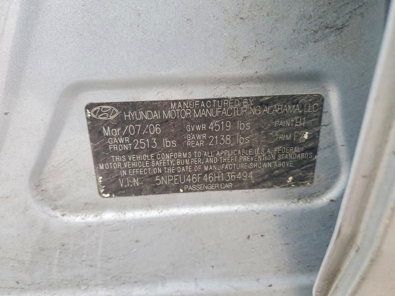 2006 Hyundai Sonata gls