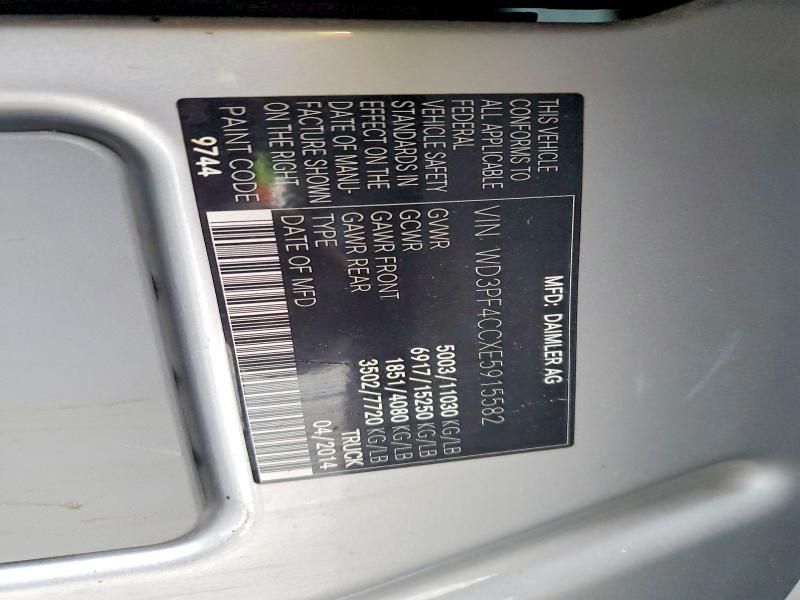 2014 Mercedes-Benz Sprinter 3500