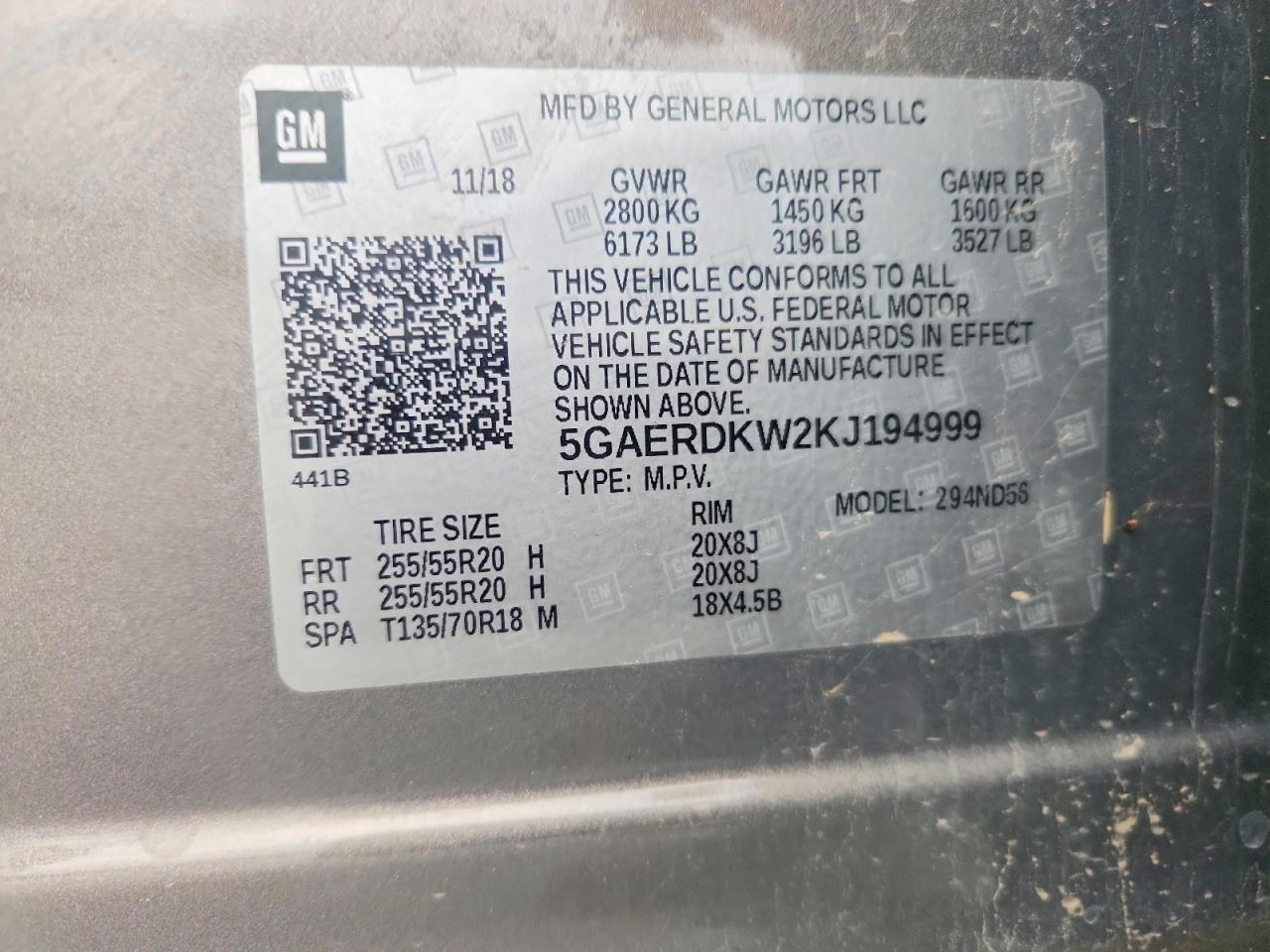 2019 Buick Enclave Avenir
