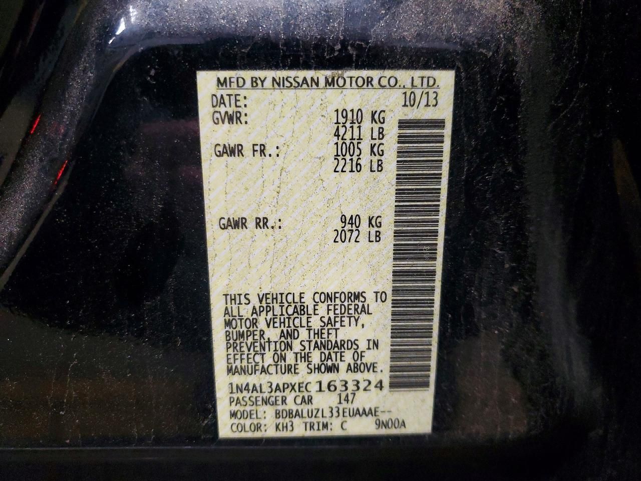 2014 Nissan Altima 2.5