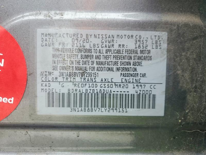 2020 Nissan Sentra s