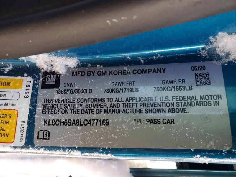 2020 Chevrolet Spark Active