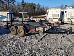Salvage trucks for sale at Loganville, GA auction: 2025 Ande LST612-Utility Trailer