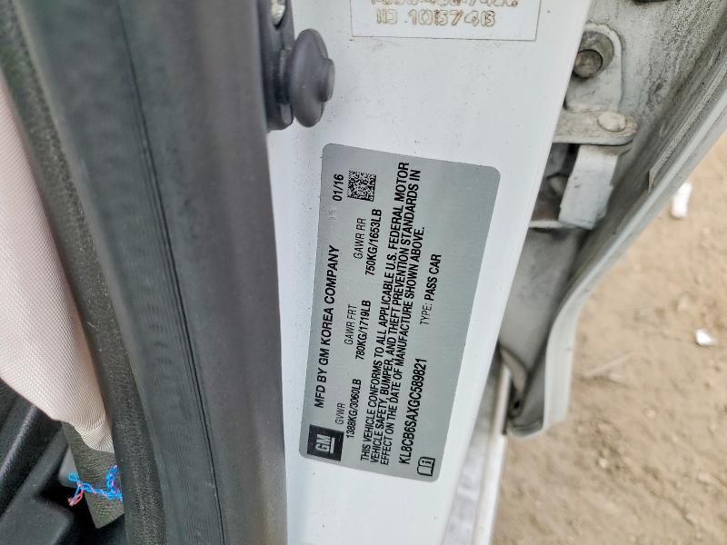 2016 Chevrolet Spark ls