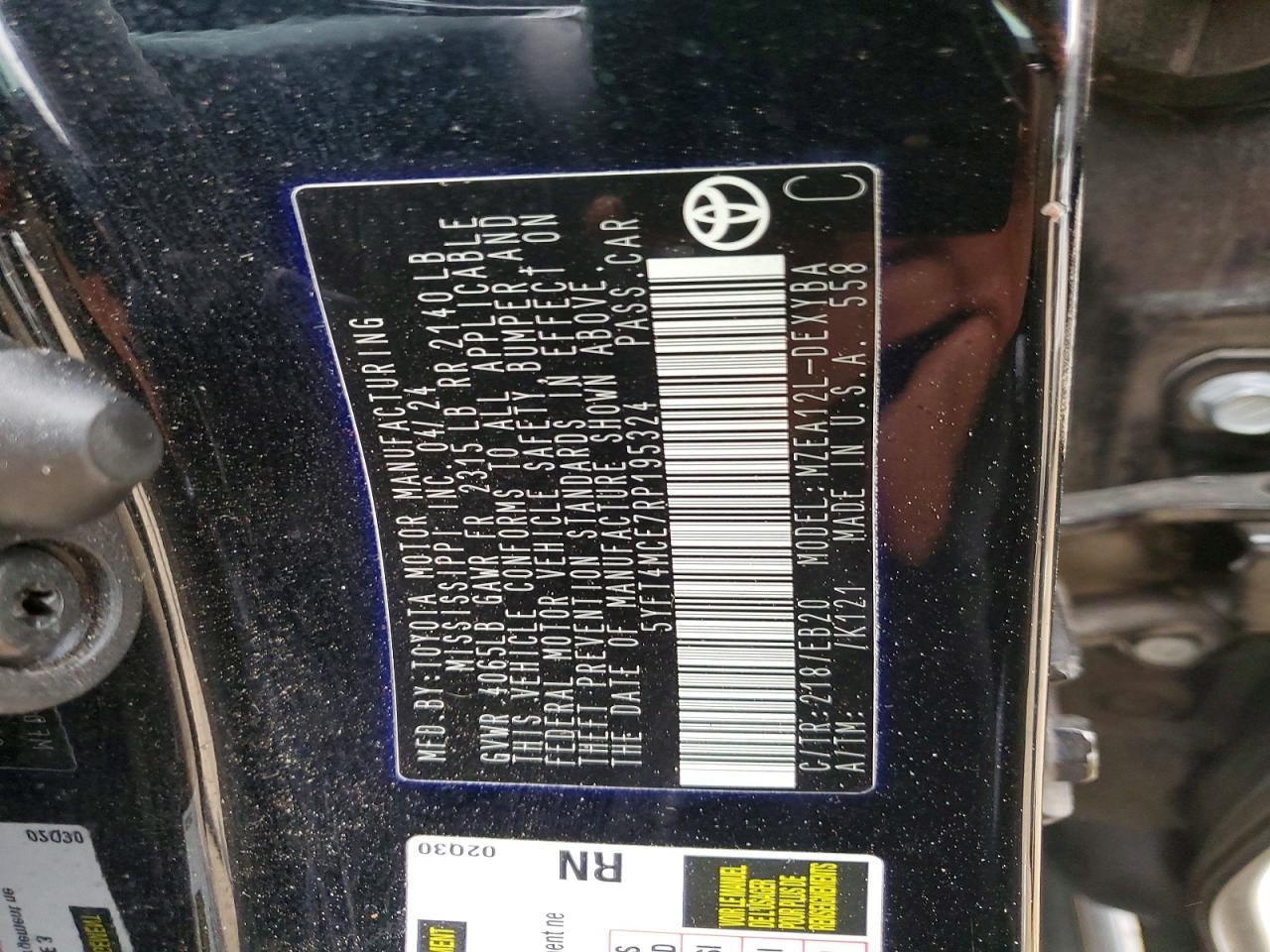 2024 Toyota Corolla xse