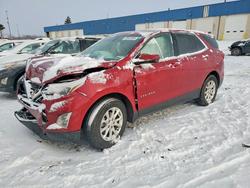 Chevrolet salvage cars for sale: 2018 Chevrolet Equinox lt
