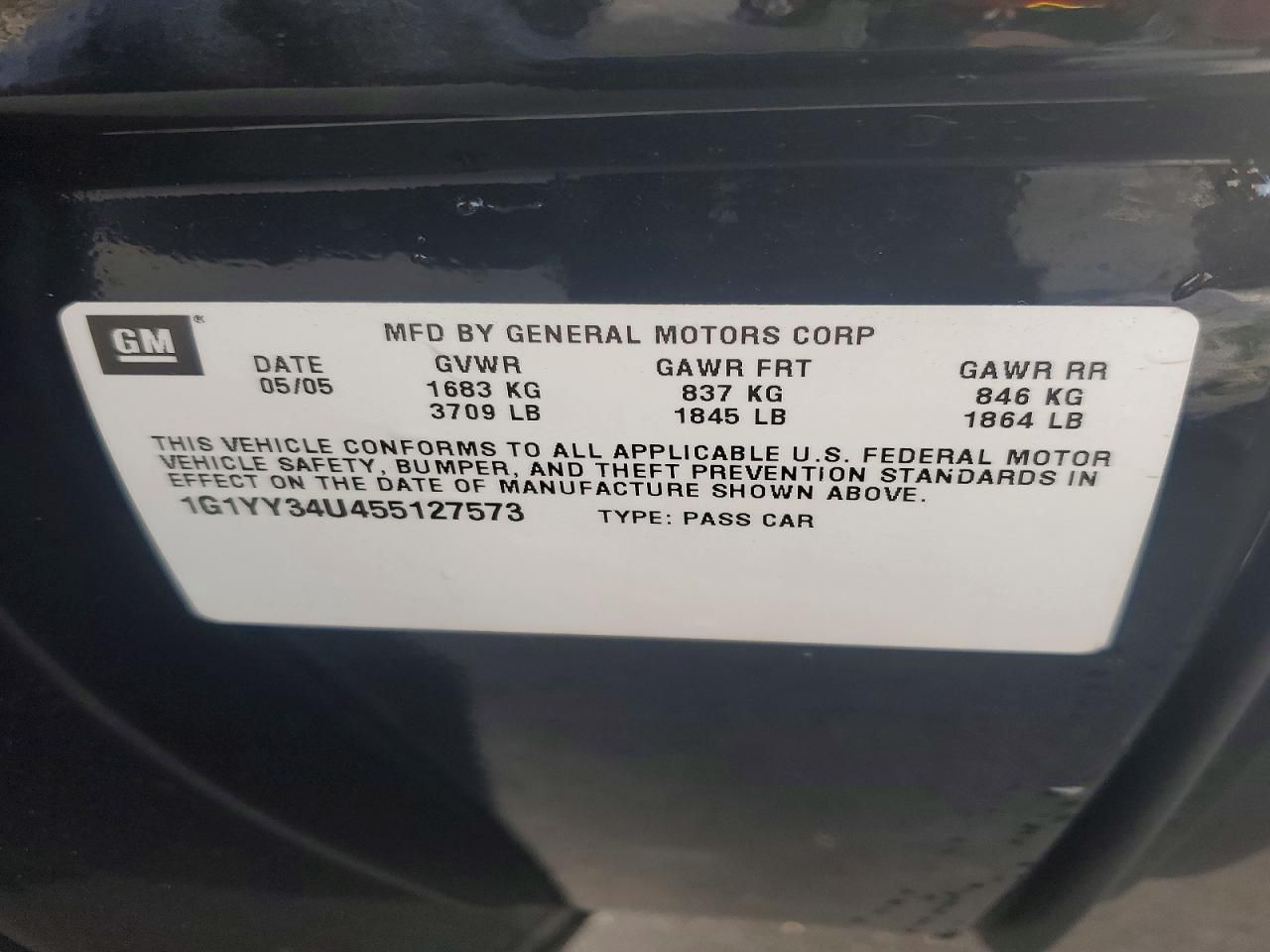 2005 Chevrolet Corvette