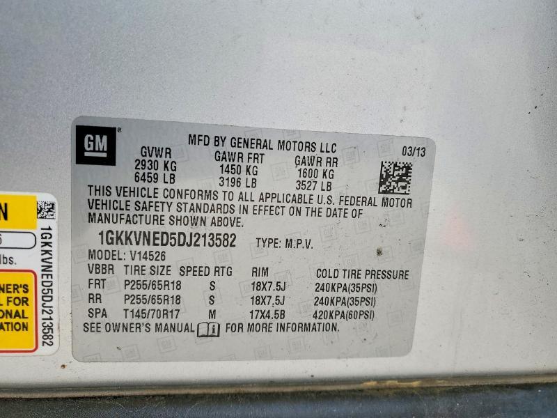 2013 GMC Acadia sle