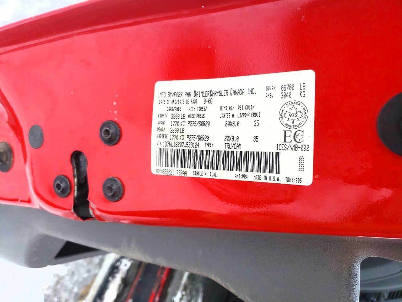 2007 Dodge RAM 1500 ST