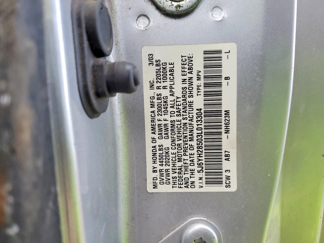 2003 Honda Element ex