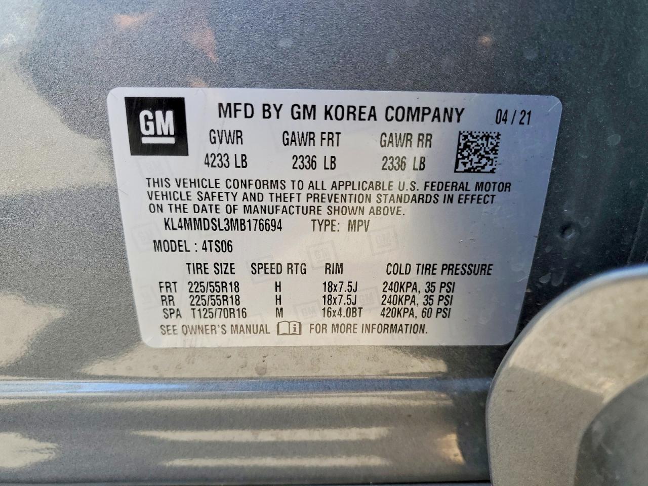 2021 Buick Encore gx Select