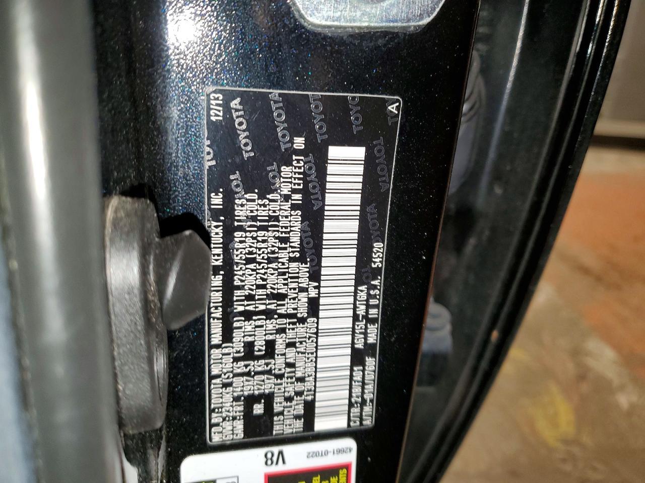2014 Toyota Venza le