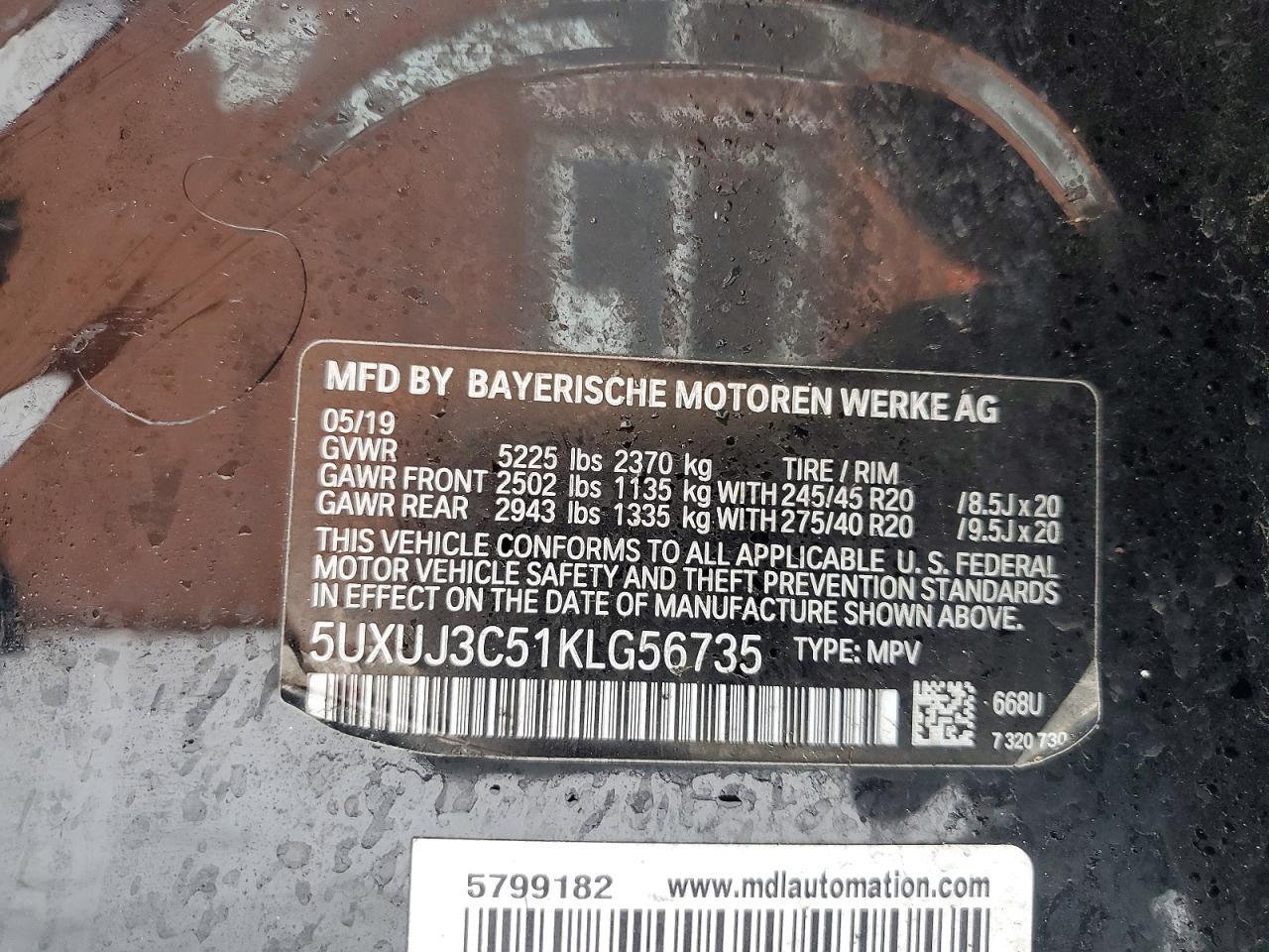 2019 BMW X4 Xdrive30i