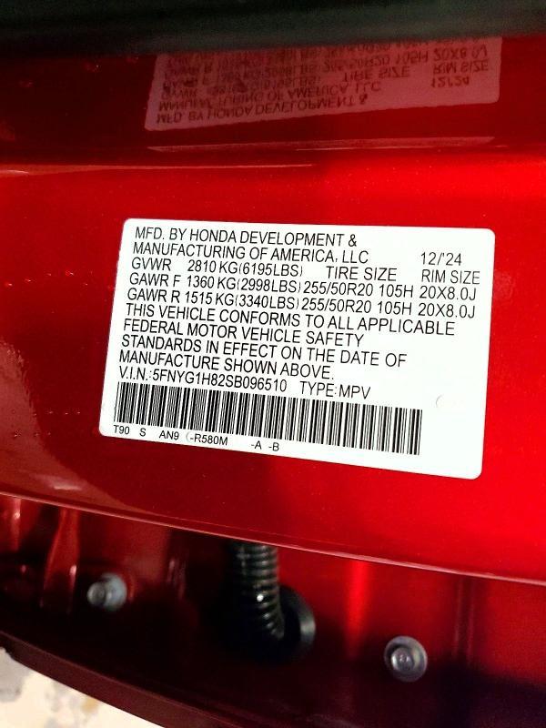 2025 Honda Pilot Elite