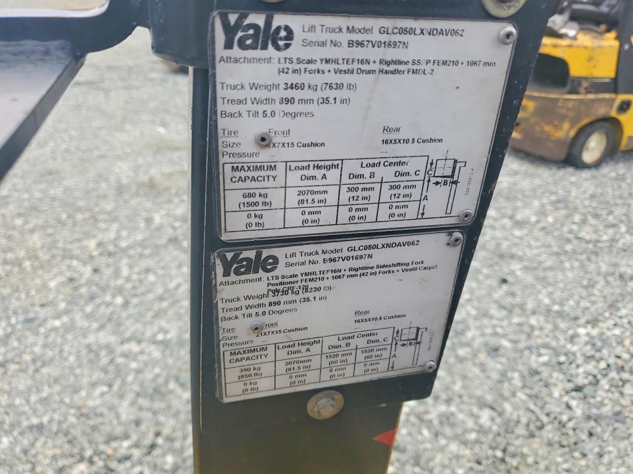 2015 Yale Forklift
