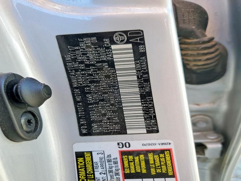 2018 Toyota Corolla l