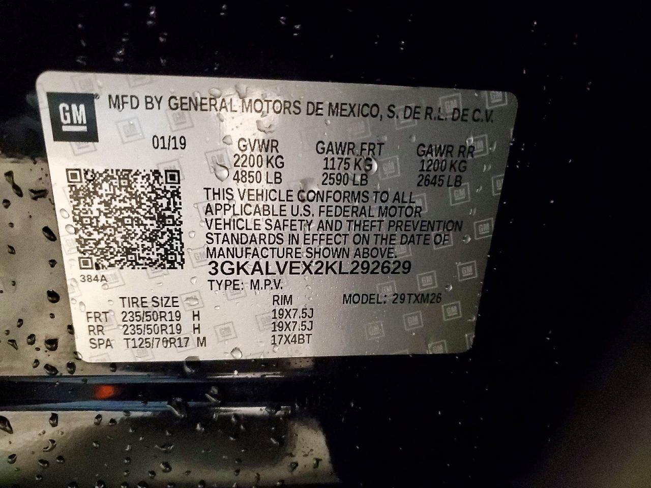 2019 GMC Terrain slt