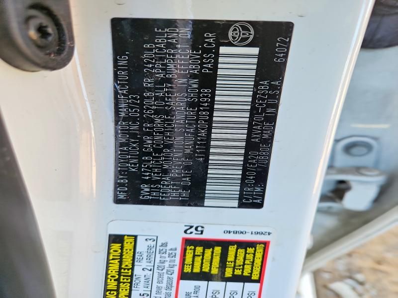 2023 Toyota Camry se Night Shade