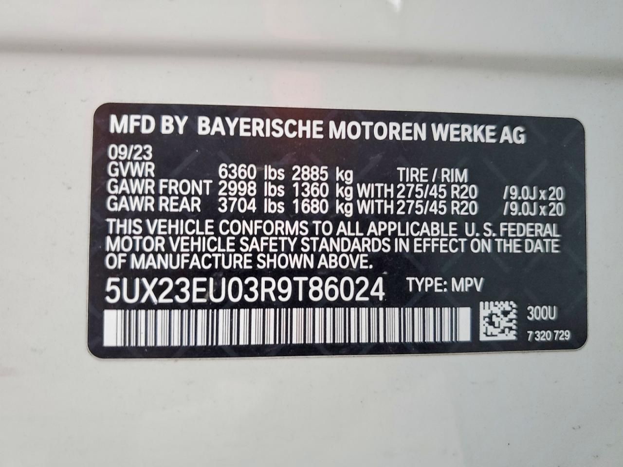 2024 BMW X5 Xdrive40i