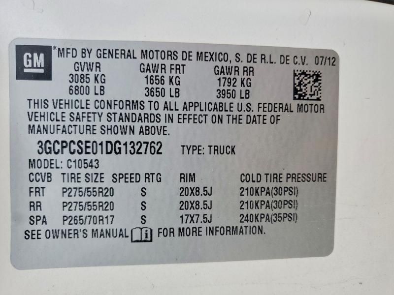 2013 Chevrolet Silverado C1500 lt