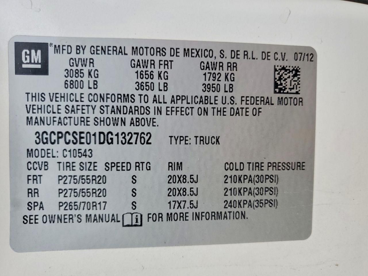 2013 Chevrolet Silverado C1500 lt