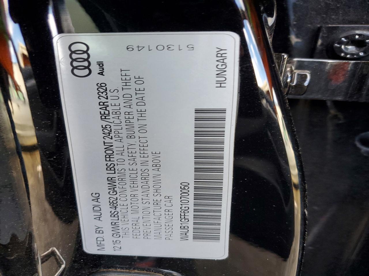2016 Audi S3 Premium Plus
