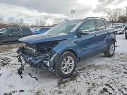 Ford salvage cars for sale: 2018 Ford Escape sel