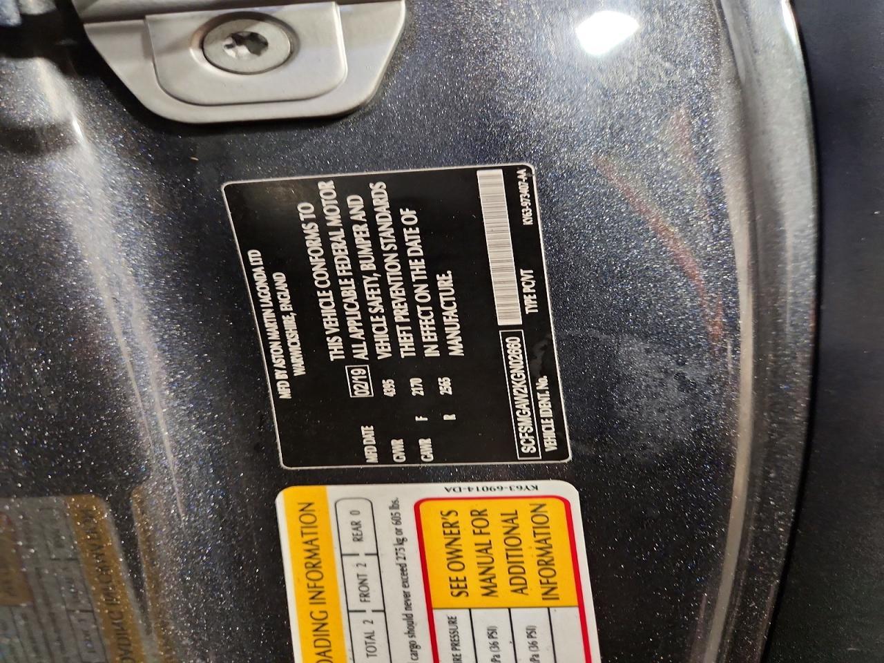 2019 Aston Martin Vantage