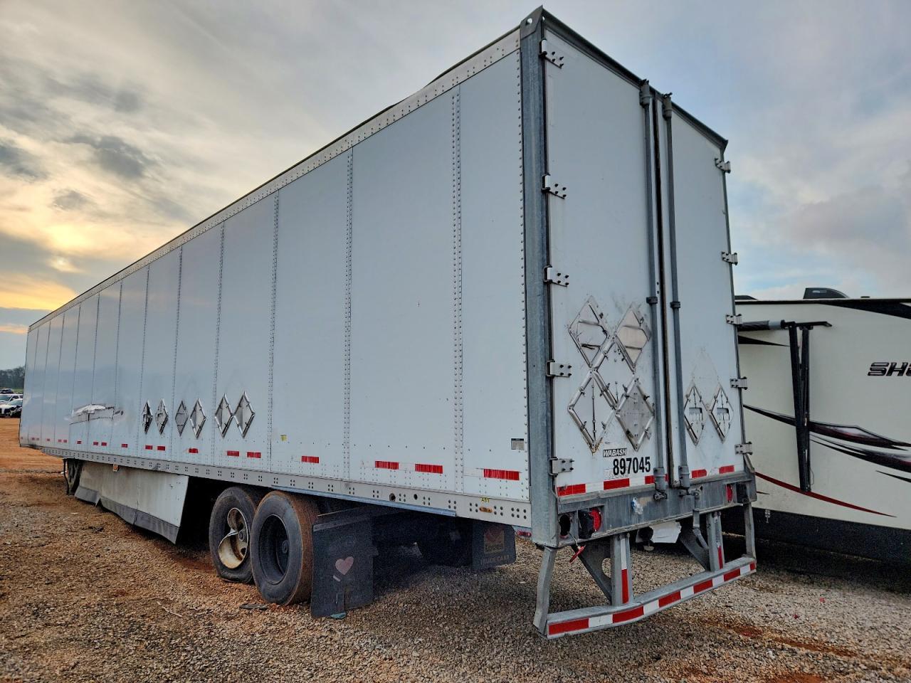 2016 Wabash Dvcvhpc DRY Van Trailer