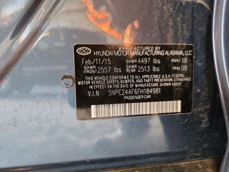 2015 Hyundai Sonata se