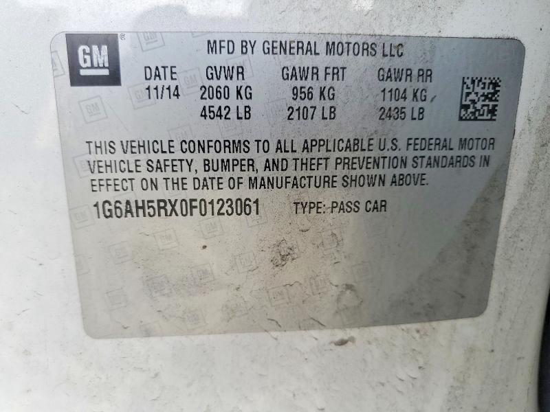 2015 Cadillac Ats Luxury