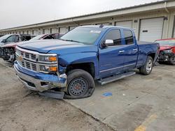 Vehiculos salvage en venta de Copart Louisville, KY: 2015 Chevrolet Silverado K1500 ltz
