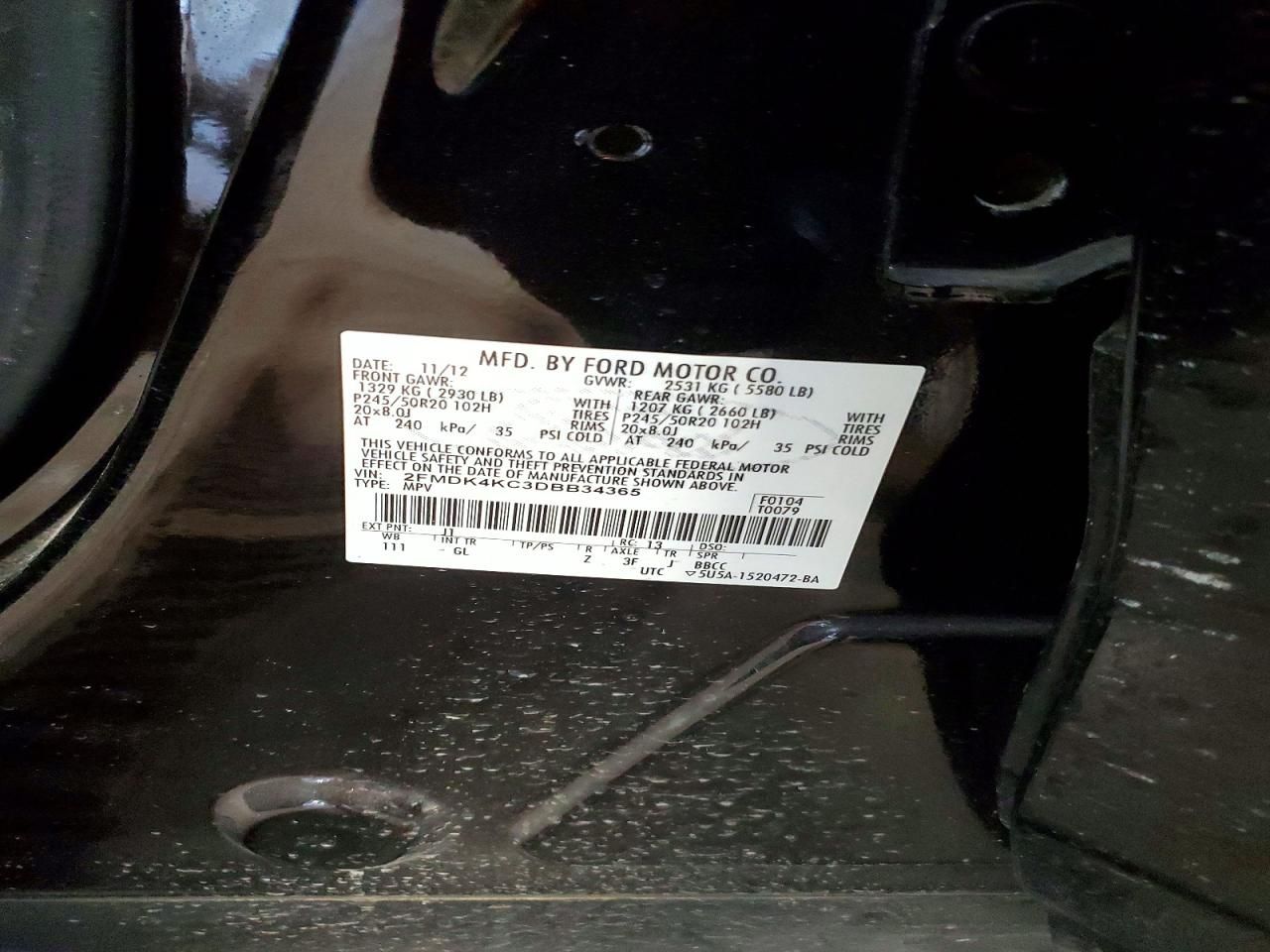 2013 Ford Edge Limited