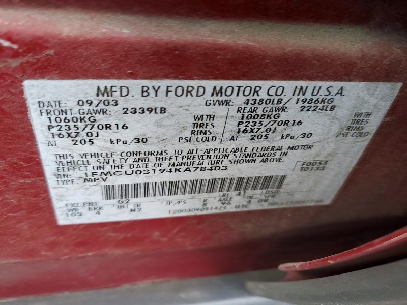 2004 Ford Escape xlt