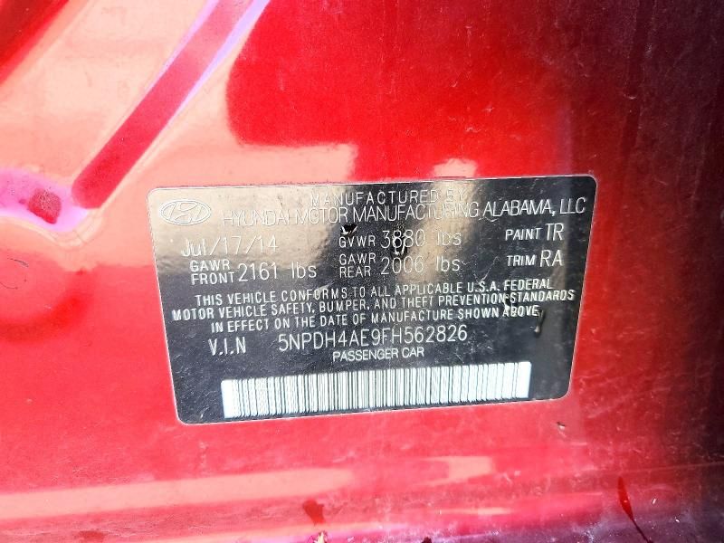 2015 Hyundai Elantra se