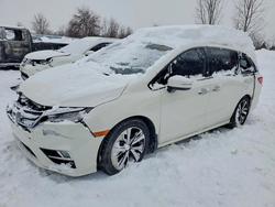 Honda salvage cars for sale: 2018 Honda Odyssey Touring