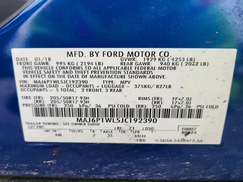 2018 Ford Ecosport Titanium
