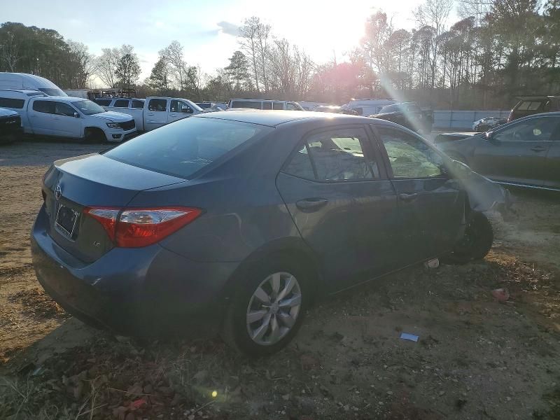 2016 Toyota Corolla l