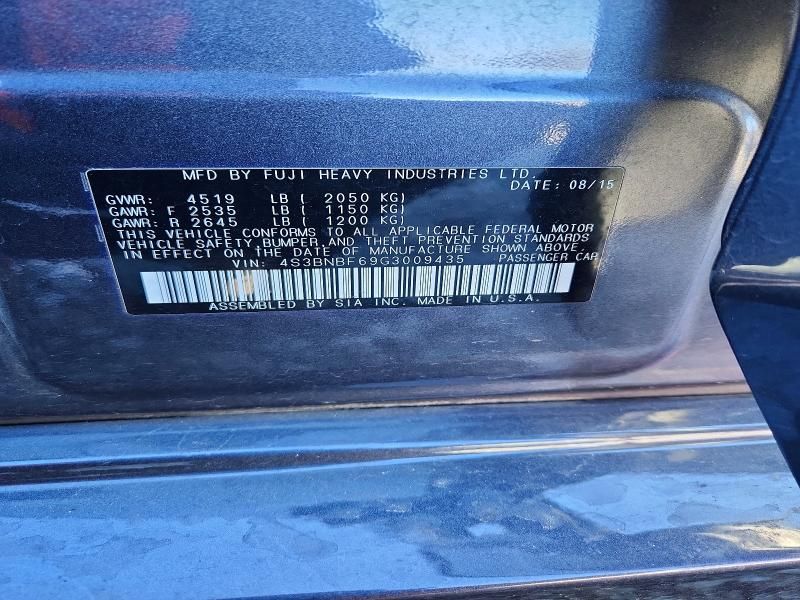 2016 Subaru Legacy 2.5i Premium