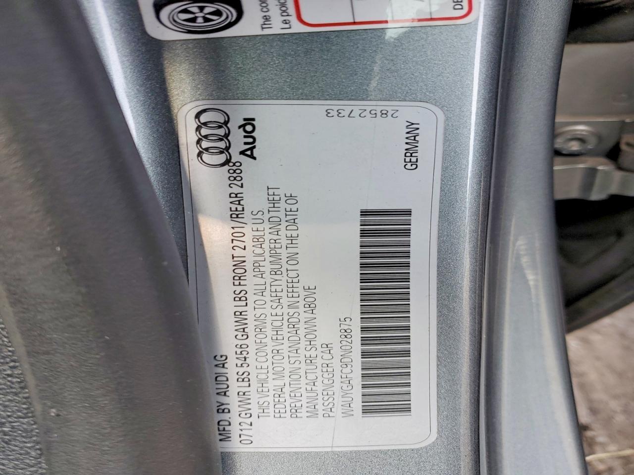2013 Audi A7 Premium Plus