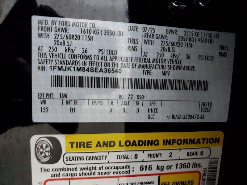 2025 Ford Expedition max Platinum