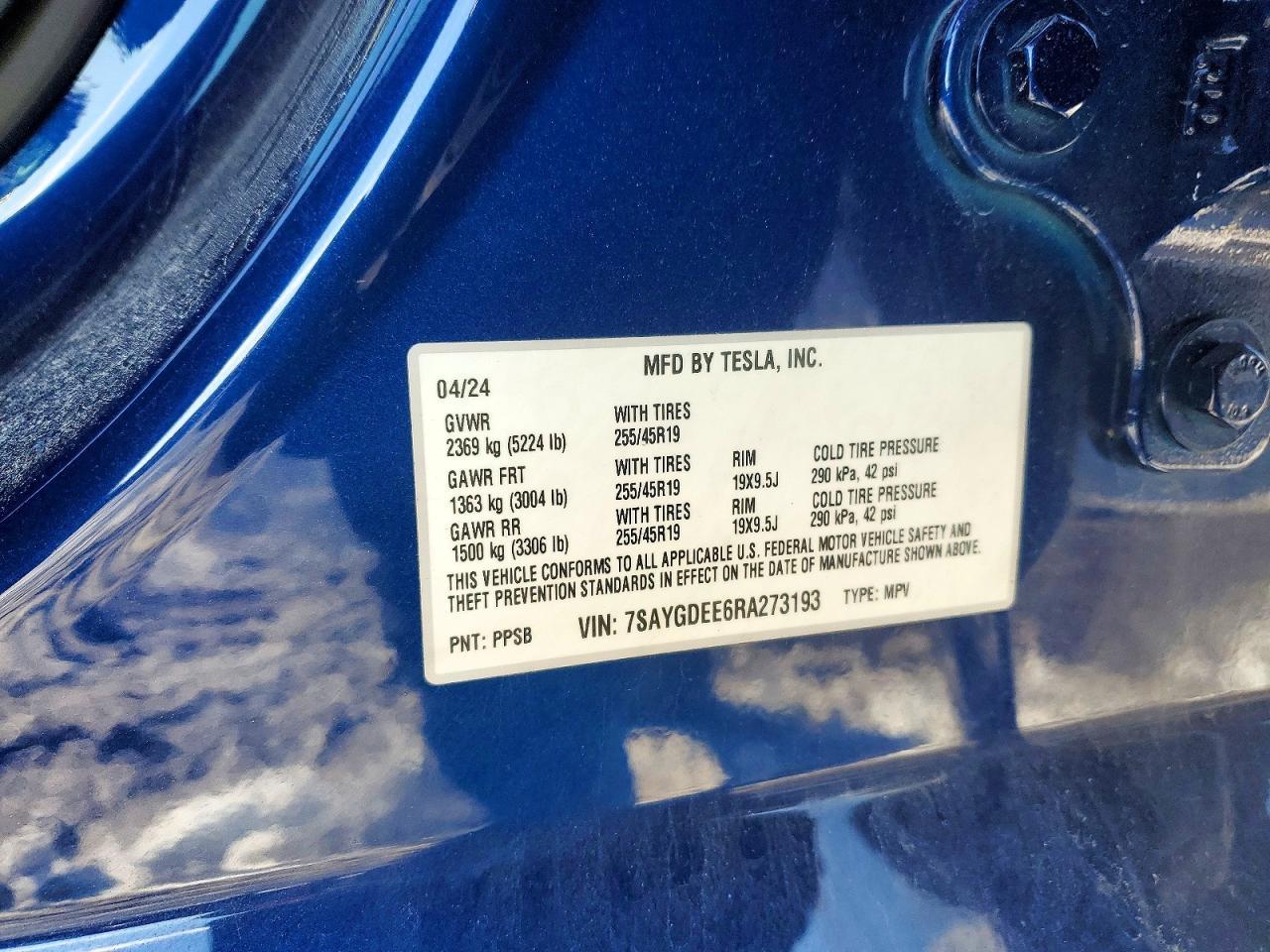 2024 Tesla Model y