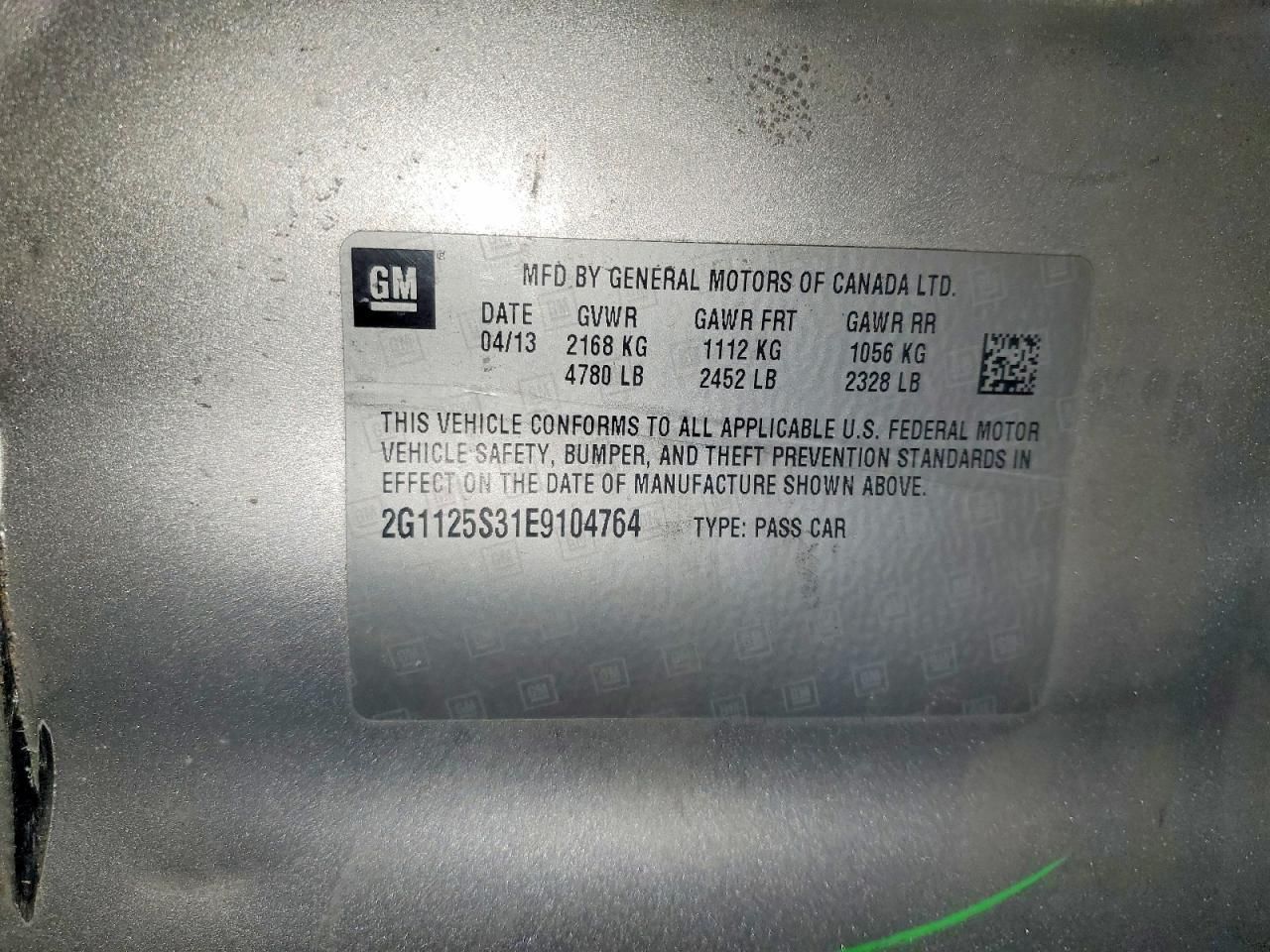 2014 Chevrolet Impala lt