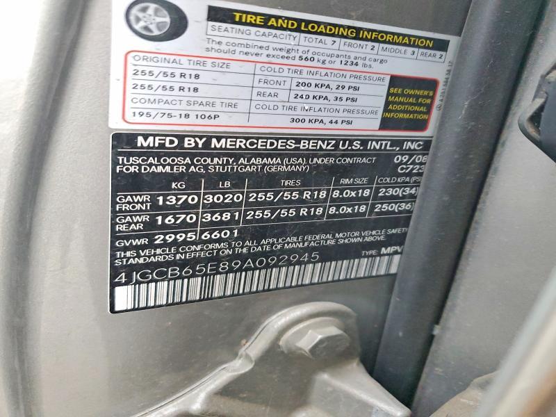 2009 Mercedes-Benz R 350 4matic