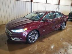 Ford salvage cars for sale: 2017 Ford Fusion Titanium Phev