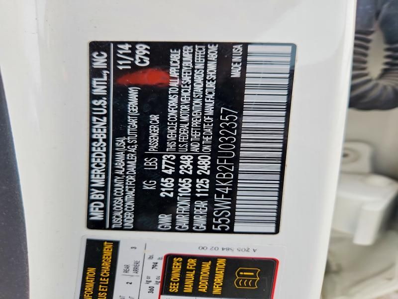 2015 Mercedes-Benz C 300 4matic