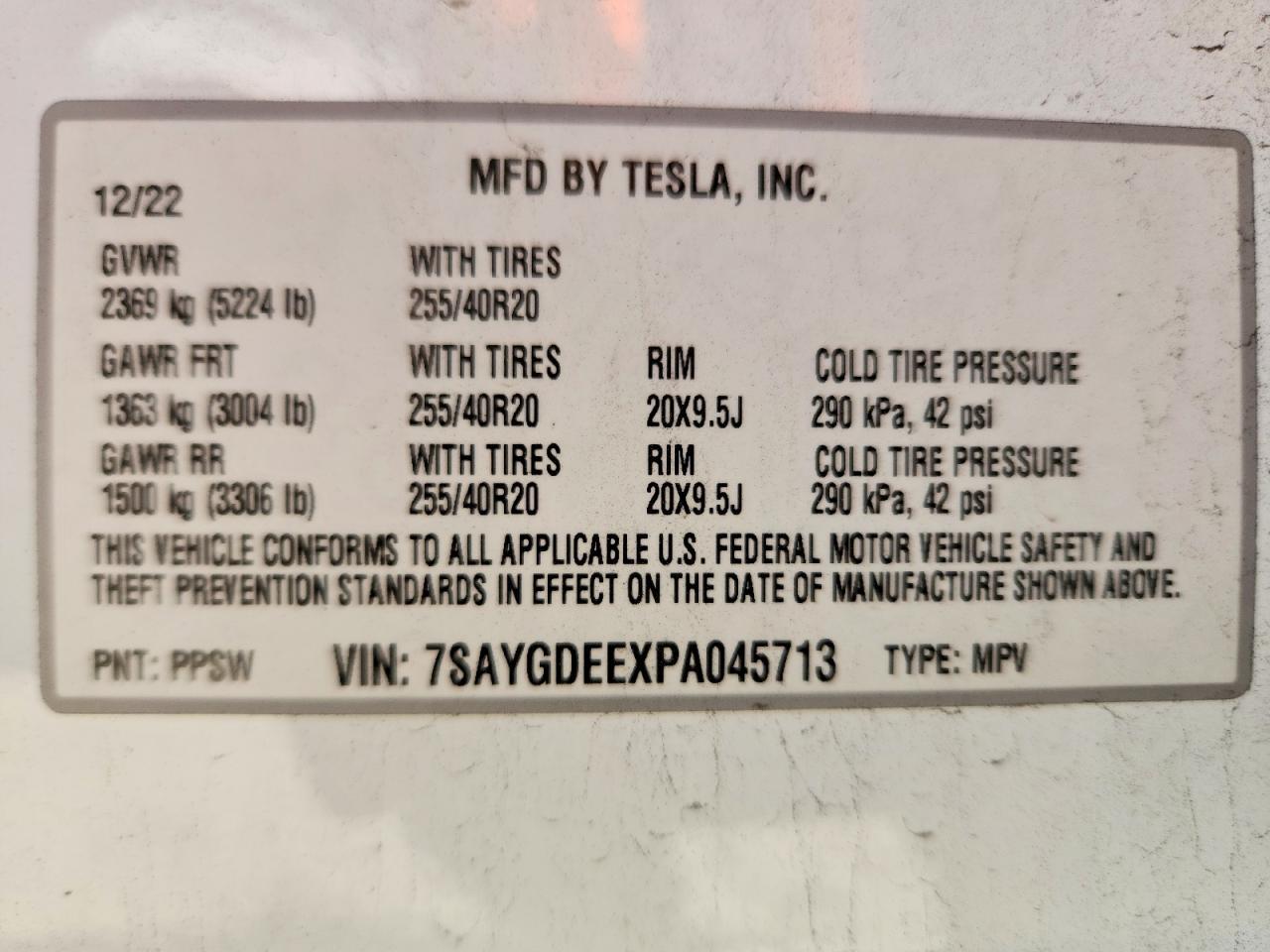 2023 Tesla Model y