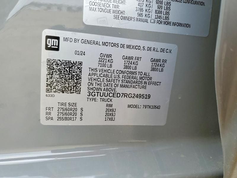 2024 GMC Sierra K1500 Elevation