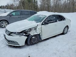 Salvage cars for sale from Copart Ontario Auction, ON: 2017 Volkswagen Jetta s