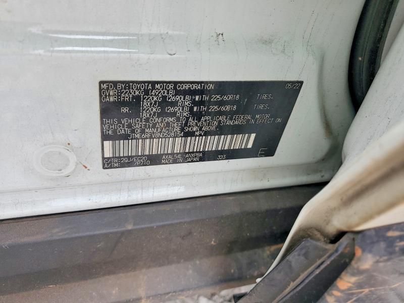 2022 Toyota Rav4 xse